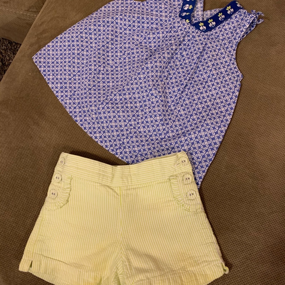 Janie and Jack short outfit
